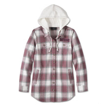 Harley WOMENS THRILL SEEKER TUNIC WITH REMOVABLE HOOD - YD PLAID - 96167-24VW