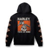 96383-26VM HOODIE-KNIT STATE OF MIND BLACK