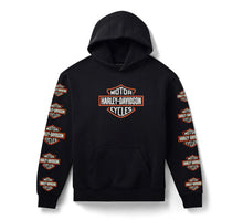 96383-26VM HOODIE-KNIT STATE OF MIND BLACK