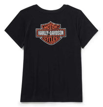 96767-25VW Harley-Davidson® Women's Essential Bling V-Neck Short Sleeve Tee