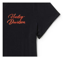 96767-25VW Harley-Davidson® Women's Essential Bling V-Neck Short Sleeve Tee
