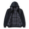 96783-25VM MENS HOODIE-KNIT BLACK