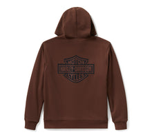 96784-25VM MENS HOODIE-KNIT BROWN