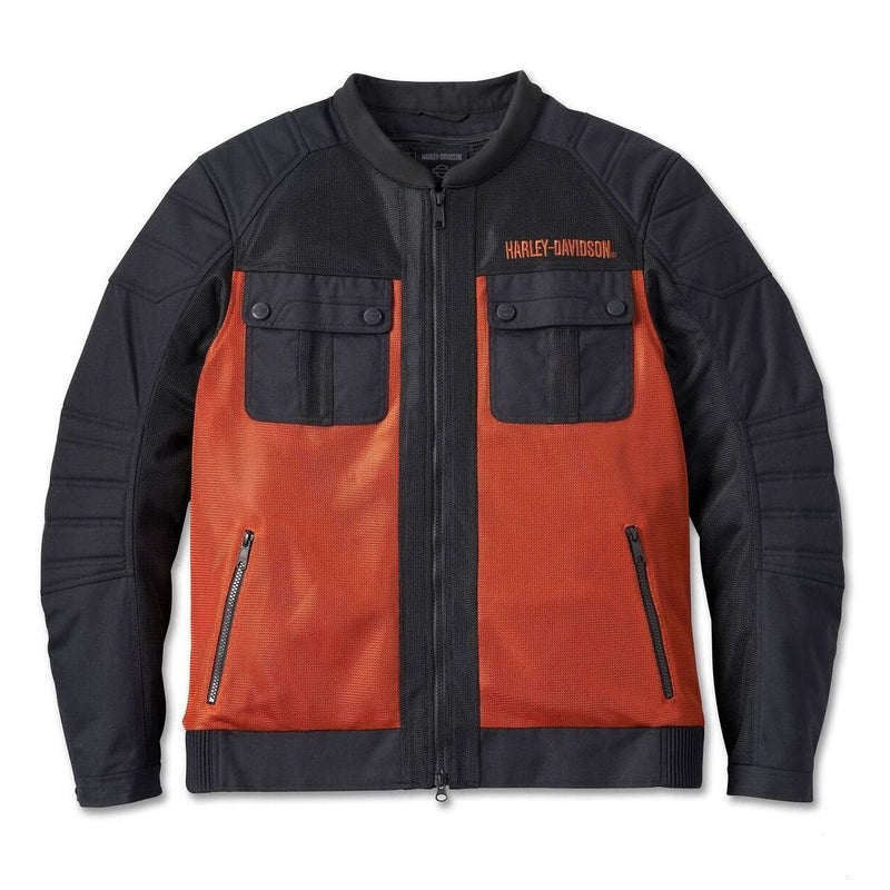 Harley 97192-23VM MENS ZEPHYR MESH JACKET W/ ZIP-OUT LINER