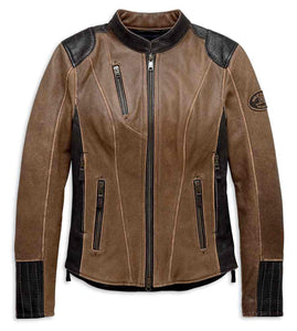 98066-19VW Women's Triple Vent System Gallun Leather Jacket