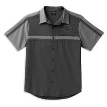 Harley MENS COOLCORE BAR & SHIELD SHIRT - 99088-22VM - BLACKENED PEARL