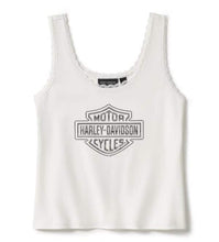 96541-25VW Harley-Davidson WOMENS ESSENTIAL BLING LACE TRIM TANK