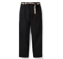 96580-25VW Harley-Davidson WOMENS DICKIES X H-D FLEX FIT DOUBLE POCKET CARPENTER PANT W/ FLAME BELT